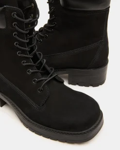 York Black Nubuck