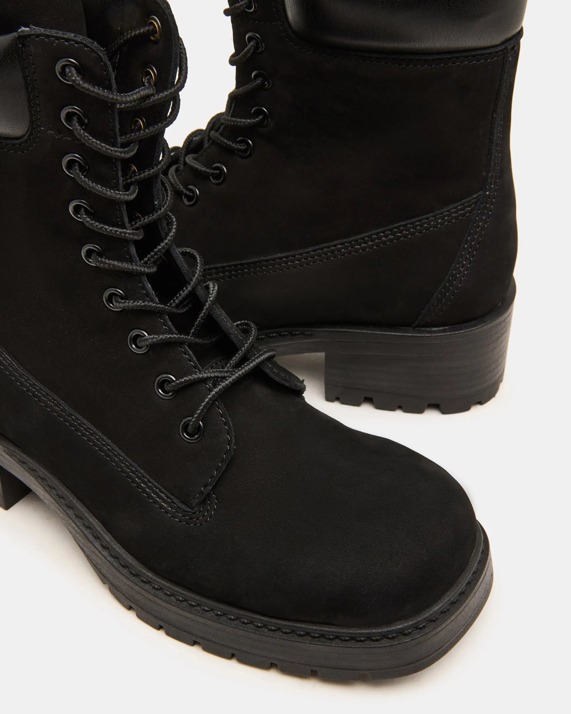 York Black Nubuck