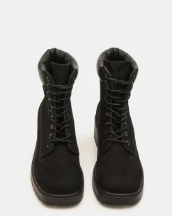 York Black Nubuck