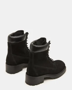 York Black Nubuck
