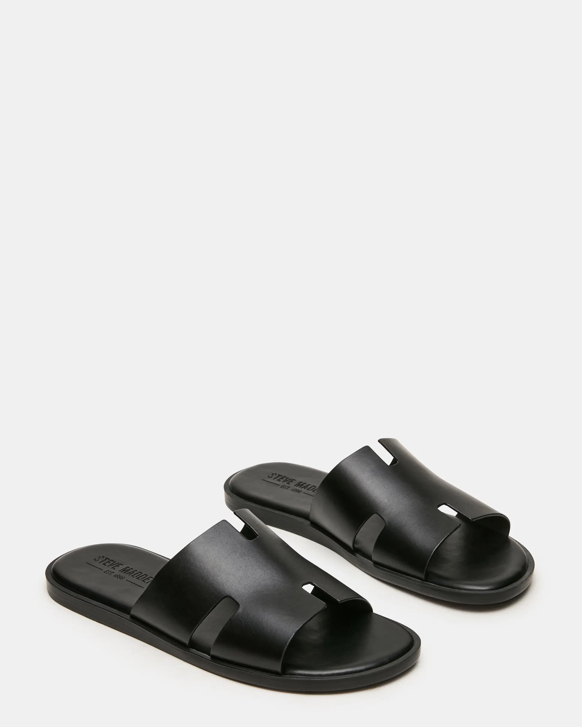 Yussuf Black Leather