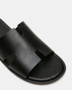 Yussuf Black Leather
