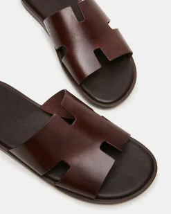 Yussuf Brown Leather